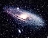 image of the Andromeda spiral galaxy