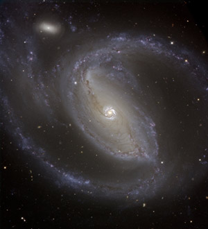 image of spiral galaxy NGC 1097