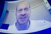 my big giant head on the planetarium dome