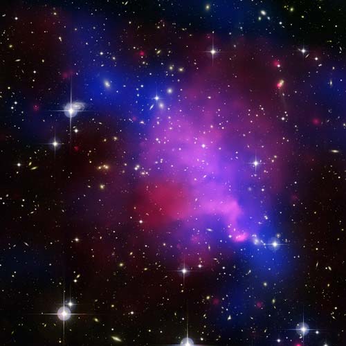 Chandra image of galaxy cluster Abell 520
