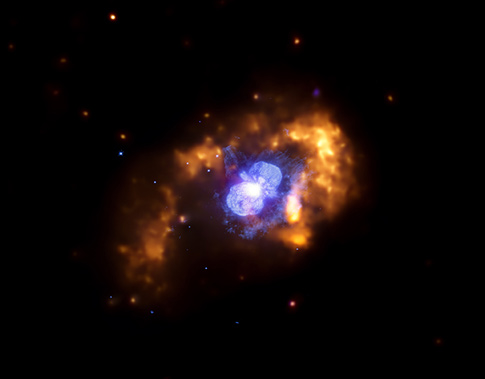Chandra X-ray image of Eta car