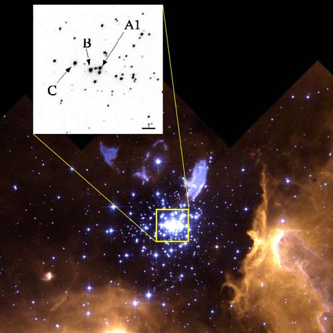 image of the most massive star ever found