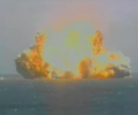 image of fireball from SpaceFlightNow