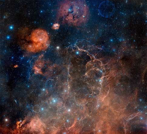 SkyFactory image of Vela region