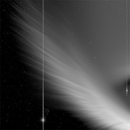 Picture of Comet McNaught from NASA's STEREO spacecraft