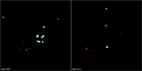 Chandra images of globular cluster binaries