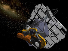 Artist's drawing of the EPOXI spacecraft