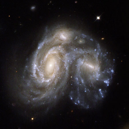 Hubble picture of NGC 6050