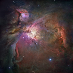 Hubble image of the Orion Nebula