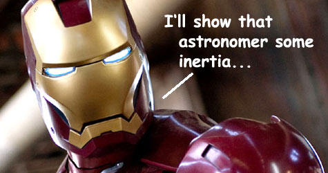 Picture of Iron man, trying to outmacho me.