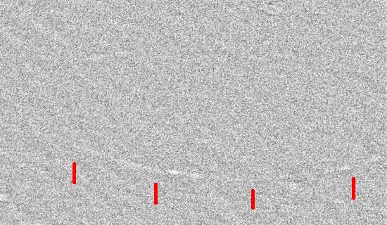Picture of the Moon just 10 minutes before conjunction with the Sun