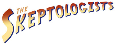 Logo for the new TV show Skeptologists