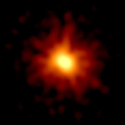 Swift image of the GRB in X-rays