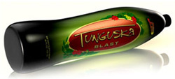 Image of a bottle of Tunguska Blast, a diet supplement