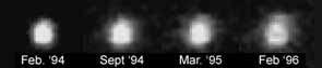 image of SN87A expansion over time