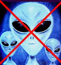 No hay extraterrestres por aquí